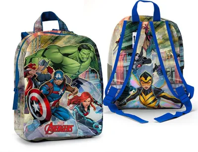 Immagine prodotto di Zaino scuola Marvel Avengers multicolore Borsa colorata
