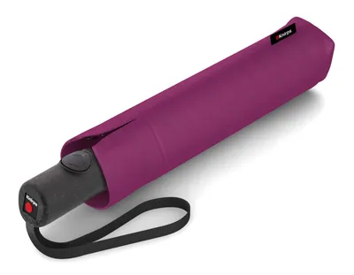 Image de Knirps parapluie de poche parapluie RE³ Duomatic Solid Purple pourpre