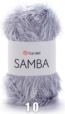 Produktbild von GarnArt Samba (100g/150m) 10 grau
