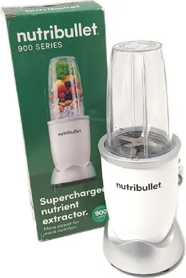 Immagine prodotto di Nutribullet Pro 900 W, potenza, facile e veloce da usare, frullatore a immersione compatto