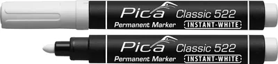 Produktbild von PICA 522/52 - Marcador Permanente Bala Gruesa Blanco