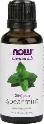 Productafbeelding van NOW Foods 100% pepermuntolie groene munt 30 ml 3609