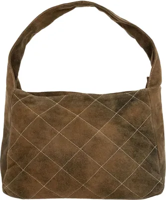 Produktbild von Braune Wildleder Handtasche Modell TA7005