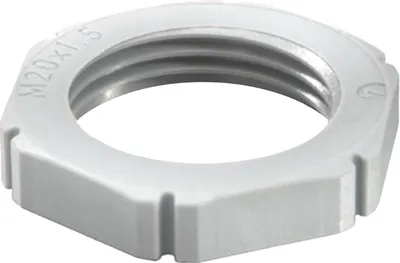 Immagine prodotto di WISKA Controdado M40x1,5 GPA-M40 esagonale in poliammide (PA) colore grigio argento RAL 7001 - 1 pezzo