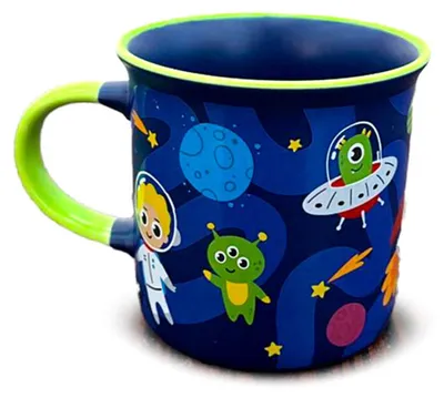 Produktbild von Puckator Weltraumkadett-tasse Blau  Blau One Size