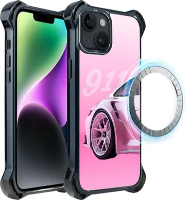 Produktbild von iPhone 14 Plus IBIZU DropGuard Ultra Case mit MagSafe, TechDrive, 911 Pink