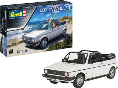 Immagine prodotto di Revell Geschenkset "50 Years of the VW Golf 1" 1:24