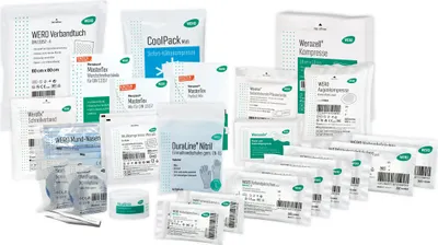 Produktbild von WERO Austausch-Set DIN 13157 Allround mit Weroplast MasterTex Pflastern