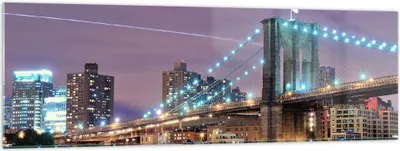 Produktbild von Bilder auf glas - Metropole Fluss Brücke Geschichte - 160x50cm - Glasbilder - Wandbilder - Kunstdruck - Wanddekoration aus Glas - Glas Bilder - Wandbild auf Glas - GAB160x50-2600