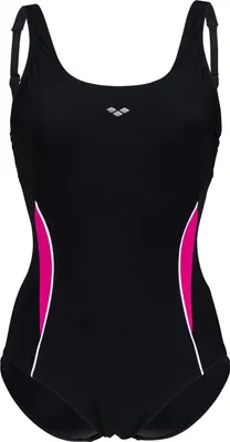 Obrázek produktu pro Arena W ALISSA U BACK ONE PIECE LOW BLACK-ROSE VIOLET-WH BLACK-ROSE VIOLET-WH 38