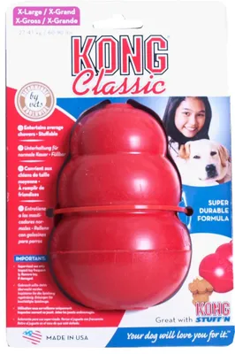 Productafbeelding van Hondenspeelgoed rubber extra large rood Kong