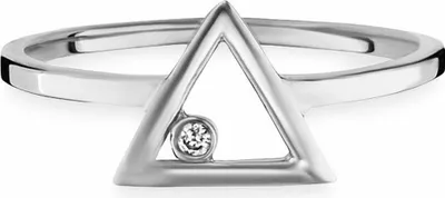 Produktbild von cai Ring 925/- Sterling Silber weiß 052 (16,6) Zirkonia weiß 273271226