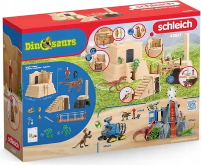 Produktbild von schleich Dinosaurs 42657, Tier, Dinosaurs and volcano, 4 Jahr(e), Mehrfarbig, Kunststoff