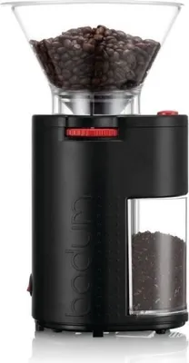 Produktbild von Bodum 11750-01EURO, Mühle mit Schlagmesser, 220 g, Edelstahl, Schwarz, 165 mm, 175 mm