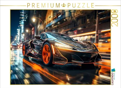 Produktbild von CALVENDO Puzzle Sportwagen | 2000 Teile Lege-Größe 90x67cm Foto-Puzzle für glückliche Stunden
