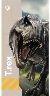 Zdjęcie produktu dla Ręcznik kąpielowy Jurassic World Rebirth 70x140 cm