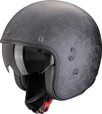 Produktbild von Scorpion Belfast Evo Carbon Onyx Jethelm, schwarz matt, S  (55/56)
