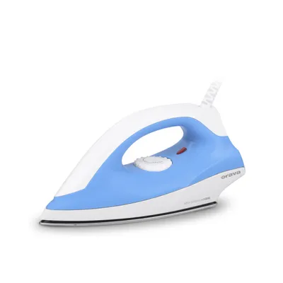 Obrázek produktu pro Orava ZE-202, Suché žehlení, Nepřilnavá žehlicí plocha, Modrá, 1400 W, 240 mm, 100 mm