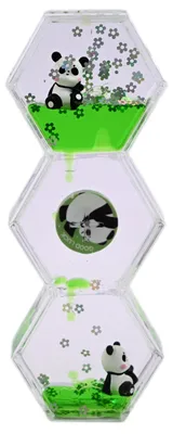 Produktbild von Gel Sanduhr Lava Timer 2,5 Minuten Flüssig-Timer Beruhigendes Wasserspiel für Kinder