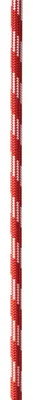 Edelrid PES Cord 8mm; rote Reepschnur mit weißen Streifen; geeignet für Klettern.