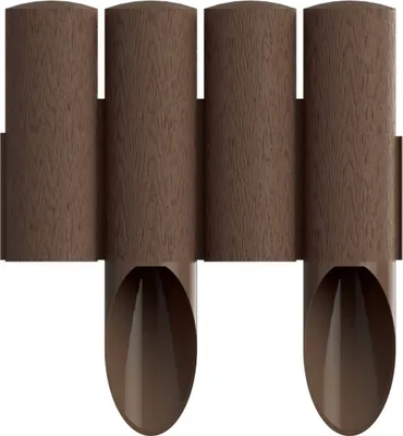 Immagine prodotto di Cellfast Garden Palissade, bordura in plastica per prato con struttura in legno