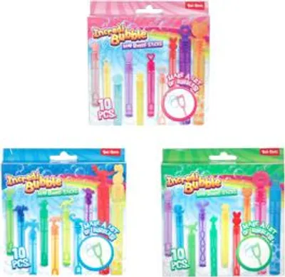 Obrázok produktu pre Incredibubble Mini-Blasengebläse – 10 kusov, 5 ml, 3 kusy | 6 kusov