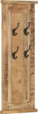 Produktbild von vidaXL Garderoben 2 Stk. Massivholz Mango 38x100 cm