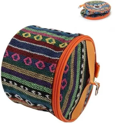 Produktbild von Ultiluxe Toilettenpapier Tasche - Camping Aufbewahrung - Toilettenrollenhalter - Faltbar - Tragbar - Trockene Toilette - Multicolor - Größe M