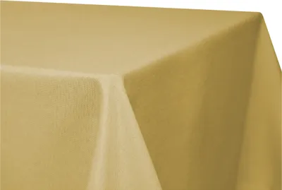 Produktbild von Tischdecke fleckenabweisen Leinenoptik Gelb 110x180 cm eckig bügelfrei wasserabweisend beschichtet Lotuseffekt