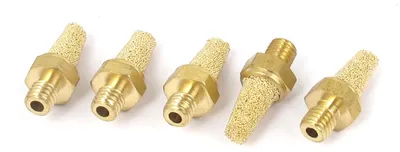Produktbild von 5Stk M5 Gewinde Messing Pneumatisch Luftfilter Schalld?mpfer Filter Luft Auslass de
