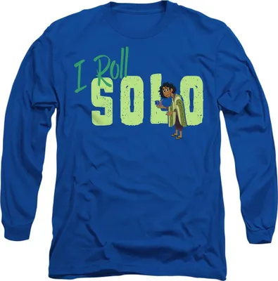 Produktbild von Encanto - "I Roll Solo" T-Shirt für Herren/Damen Uni TV14794 (XL) (Königsblau)
