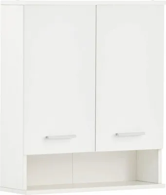 Obrázek produktu pro Závěsná koupelnová skříňka Möbelpartner Palermo bílá 59,8 x 70,8 x 20,5 cm