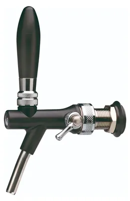 Immagine prodotto di Rubinetto spillatore birra - con compensatore, in acciaio inossidabile e plastica ABS, nero