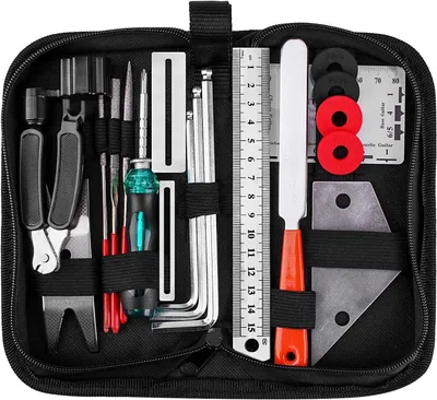 Immagine prodotto di KIT di 20 pezzi per la riparazione e la manutenzione di chitarre