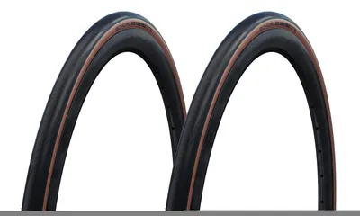 Produktbild von 2x Schwalbe One 25-622 schwarz / bronze RaceGuard E-Bike 25 Addix 700x25C