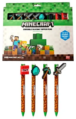Zdjęcie produktu dla Zestaw Minecraft z 8 kolorowymi ołówkami