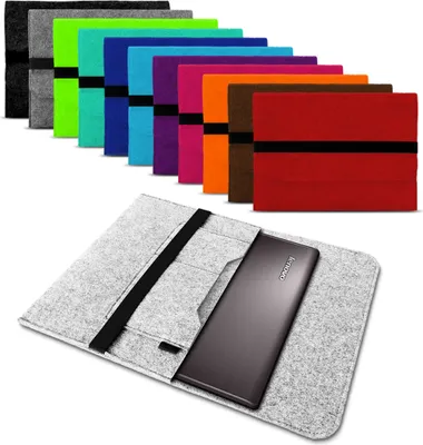 Produktbild von Sleeve Hülle Lenovo ThinkPad P14s Tasche Filz Notebook 14 Zoll Case Schutzhülle, Farben:Grau