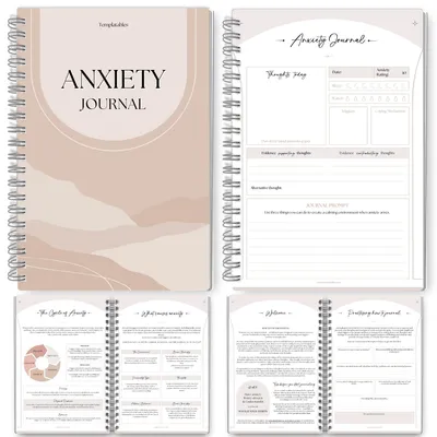 Immagine prodotto di Arbeitsbuch für Angstbewältigung und psychische Gesundheit