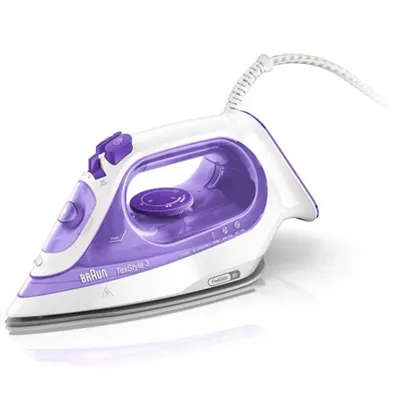 Produktbild von Braun Si3042Vi Texstyle3 Stoomstrijkijzer 2350W 270 Ml Paars/Wit