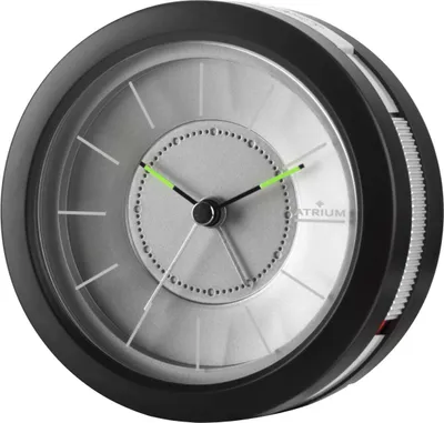 Produktbild von ATRIUM Wecker Analog Quarz Designwecker A106-7 Licht Snooze schwarz