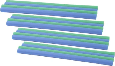 Produktbild von Hudora Ersatz Schaumstoffrohr 16er Set (8x blau 8x gruen) Länge pro Rohr ca. 100 cm