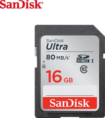 Obrázok produktu pre Vysoká rýchlosť SD karta trieda 10 16GB TF pamäť Flash pre kameru