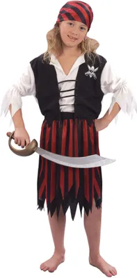 Produktbild von Piratenmädchen Kinder-Kostum