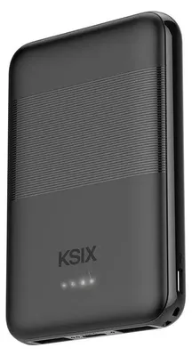Produktbild von Ksix BXBA5000SM03, 5000 mAh, Lithium, 10 W, Schwarz