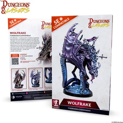Obrázok produktu pre Miniatúry Dungeons & Lasers: DEUSLAIR: WOLFRAKE