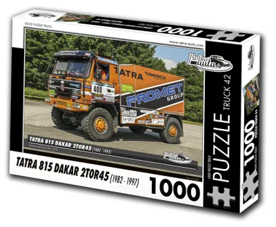 Obrázek produktu pro Puzzle TRUCK 42 - TATRA 815 Dakar 2T0R45 (1982 - 1997) 1000 dílků