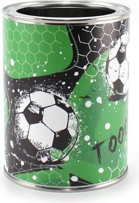 Produktbild von Stiftebecher Fussball TOR - Kinder Stifteköcher Stiftehalter