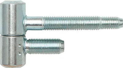 Produktbild von SOLIDO Stahlzargenband 2-tlg. mit Zylinderkopf, 16 mm, Stahl verzinkt
