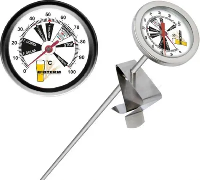 Produktbild von 37 cm Brauen Thermomer Bierthermometer Bier Brauerei Messgerät brauen