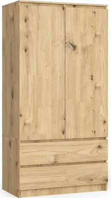 Image de Akord Armoire Chêne Artisan 90X51X180